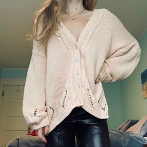 Vintage Cream Cardigan